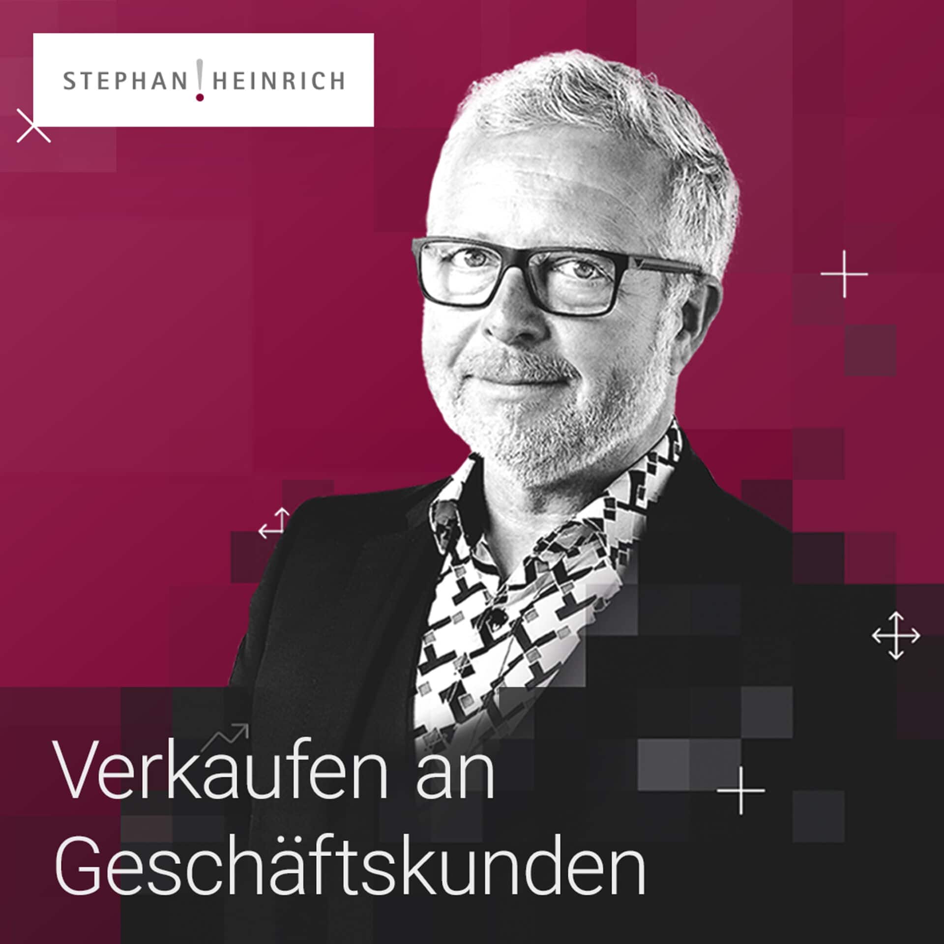 Verkaufen an Geschäftskunden Stephan Heinich auf dem Cover einer Zeitschrift.